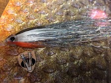 V Fly 9 Inch Flexi Tail Silver Flash Ultimate Predator Tube Fly