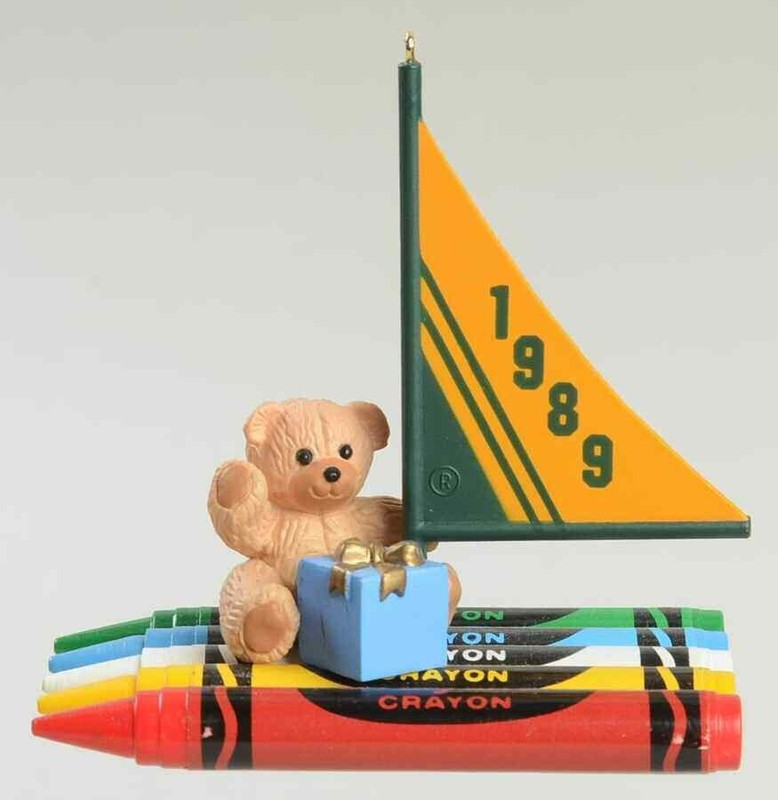 Hallmark Keepsake Ornament Bright Journey 1989 CRAYOLA