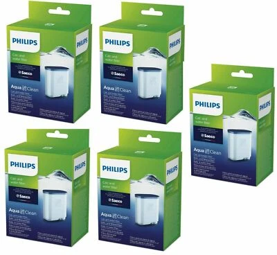 5 x SAECO Philips Aqua Clean CA6903/00 CA6903/10 Wasser Kalkfilter neu, sofort