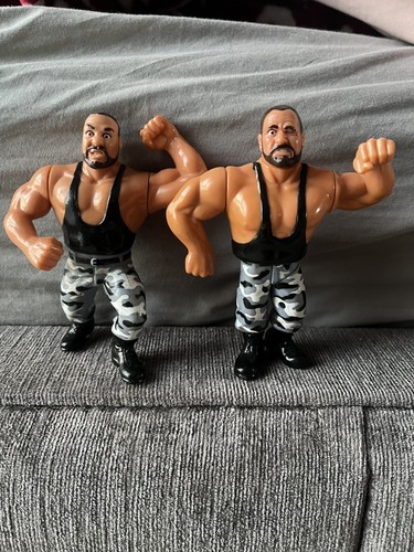 WWF Hasbro Bushwhackers Wrestling Figure WWE ...