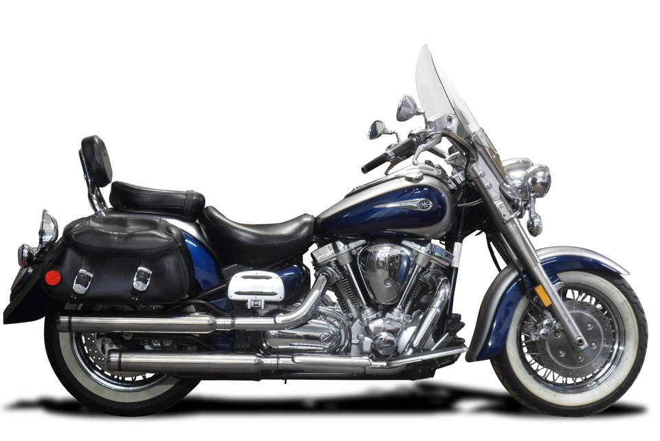 Yamaha Road Star Delkevic 21" Stainless Muffler Exhaust Bull Nose Tip 99-07 - Image 3 of 3