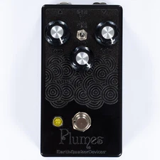 EQD EarthQuaker Devices Plumes Overdrive Pedal, Pitbull Audio Exclusive Black