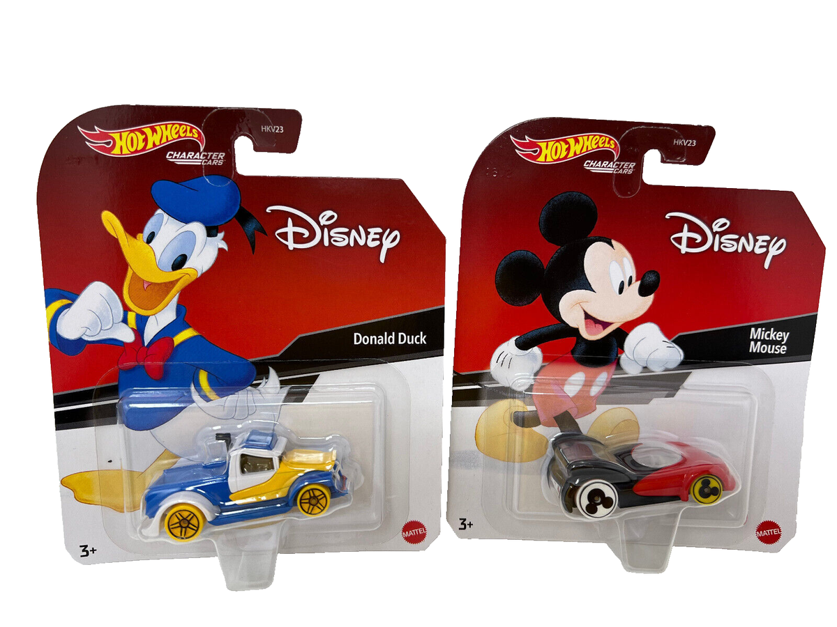 Disney Hot Wheels Character Cars Donald Truck / Mickey Mouse | eBay