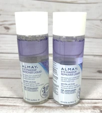 Almay Eye Makeup Remover Liquid 4oz Gentle Oil Free (2 Pack)