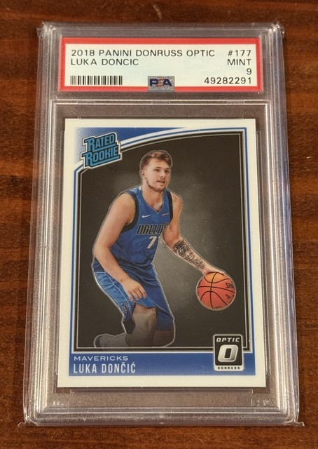 Luka Dončić 2018 Panini Donruss Optic Rated Rookie
