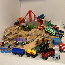 Vintage Thomas The Train Lot Of Track Trains Some Melissa Doug