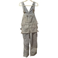 60s/70s BIG SMITH Stripe Overalls Insanely Distressed Repaired Workwear Grail