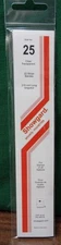 Showgard size 25 Clear hingeless stamp mount NEW unopened pack 1st quality 215mm
