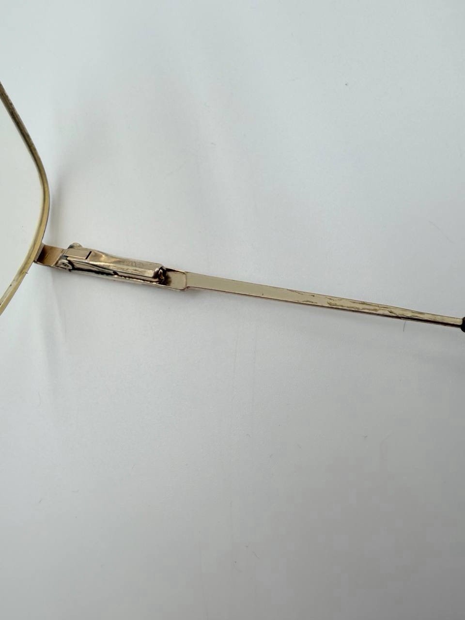 Lacoste Vintage Eyeglasses Gold Metal Frame – Made in Italy thumbnail 7