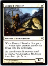 Doomed Traveler 2 C Duel Decks: Sorin vs. Tibalt Magic the Gathering MTG LP