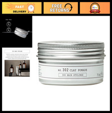 Strong Hold Clay Pomade for Men | Matte Finish, Texture Enhancer, 2.5 oz.