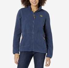 L.L. BEAN Mountain Classic Fleece Collection Jacket Women  s M Nautical Navy NWOT