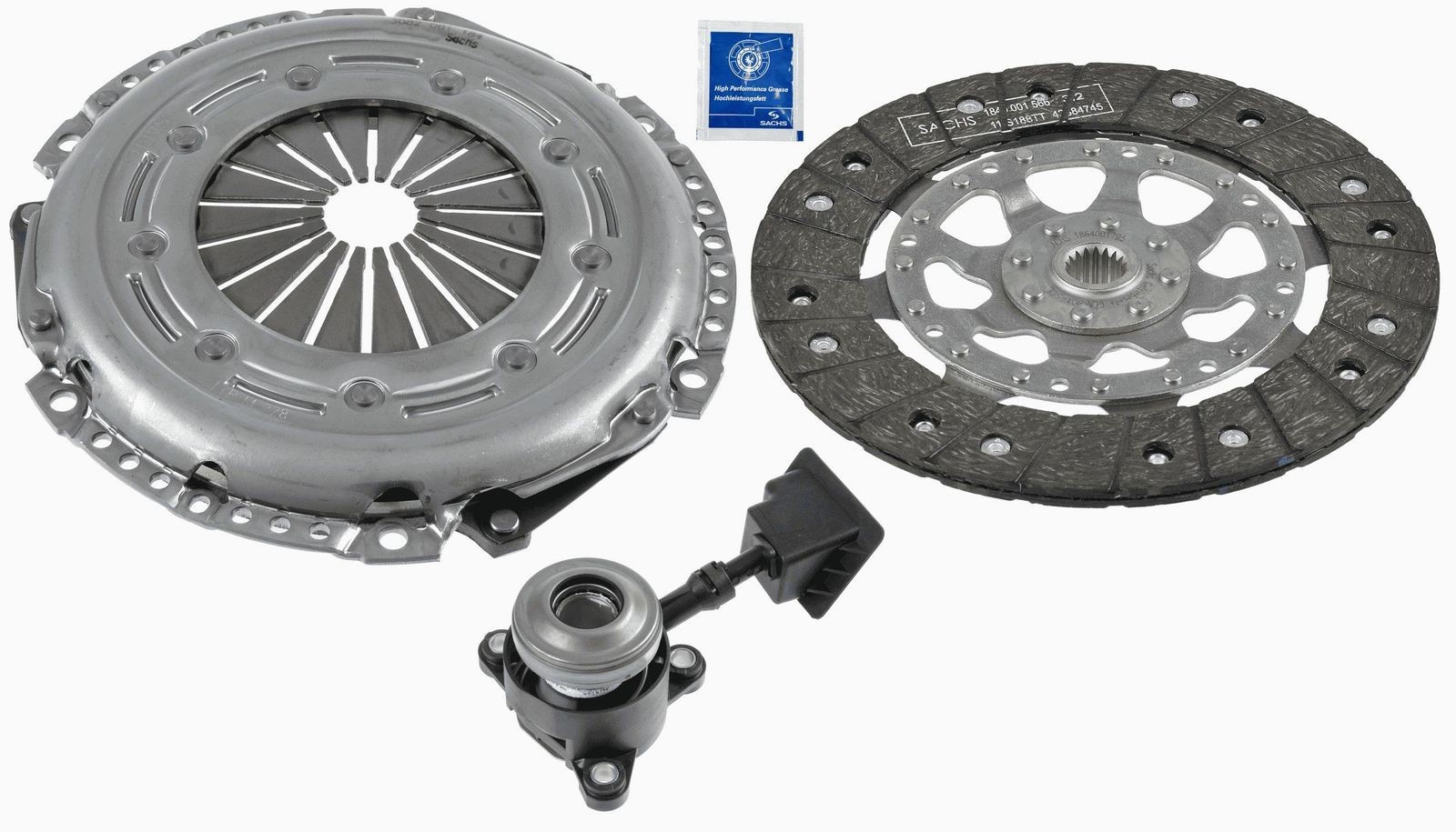 SACHS Clutch Kit 3000 990 544 For CITROEN C4 Coupe LA 2004 to 2013