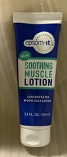 Epsom-It Soothing Muscle Epsom Salt Lotion Tube, 3.5 Fl Oz