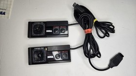 Sega Master System Console with Controllers, AC Adapter, manual, box SEE PHOTOS