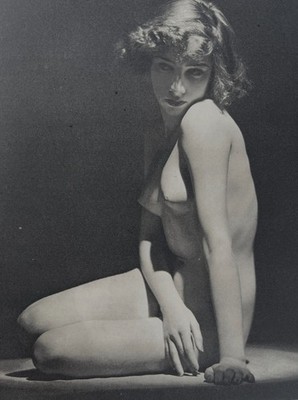 Akt Studienteller 57 erschienen 1954 bei John Everard 1898-1966