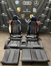 2022-2023 Bmw M2 G87 Coupe M-sport Seat Seats Front Rear Black Oem Note