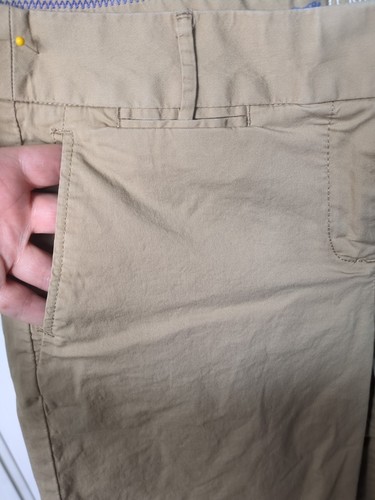 J. Crew Summer Weight Stretch Chino Bermuda Shorts, Khaki Cotton, Women's 2 - Picture 3 of 8