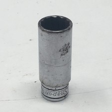 Snap On SF-181 9/16" 3/8" Drive Chrome Deep 12-Point Socket (Used)