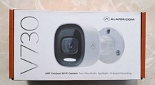 Alarm.com V730 4MP Outdoor Wi‑Fi Camera Spotlight Two‑Way Audio
