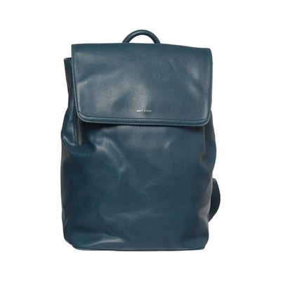 Matt & Nat, Rucksack, Unisex (Erwachsene), Blau, Einfarbig, 27, 15 #x0Y