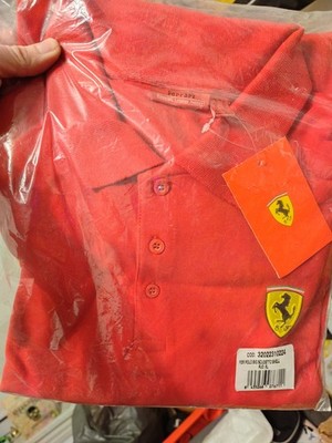Official Licended Product Ferrari Poloshirt XL