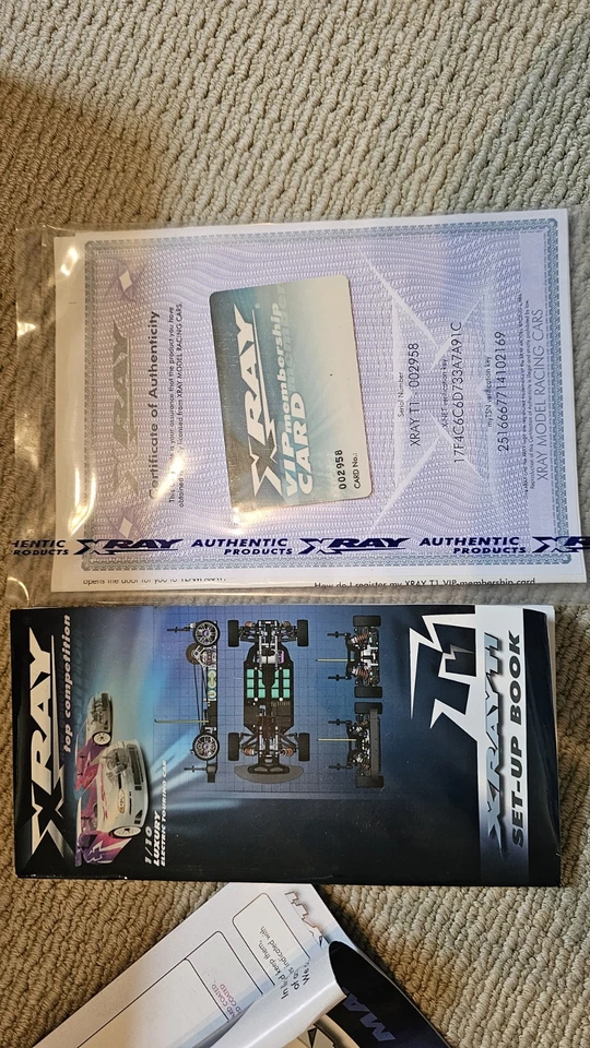 Винтажный рентгеновский гоночный радиоуправляемый туркар T-1 1:10 - Изображение 2 из 4