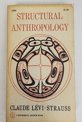 Structural Anthropology by Claude Lévi-Strauss 1967 Paperback