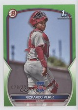 2023 Bowman Prospects Neon Green 78/399 Rickardo Perez #BP-27 0jm6