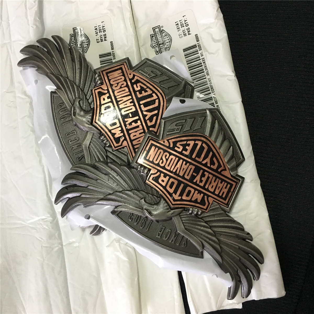 Genuine Harley 2018 115th Anniversary Fuel Gas Tank Emblem