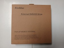 Rioddas DVD/CD Drive Pop Up Mobile External Drive - BT638