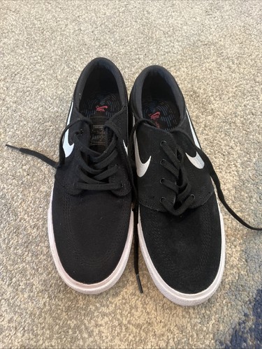 Nike Stefan Janoski Mens Shoes 8 Black Low Top Skater