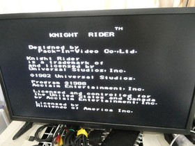 Knight Rider (Nintendo Entertainment System NES, 1989) con funda probada y funcionando