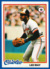 1978 Topps - Lee May #640 - Baltimore Orioles