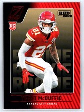 2022 Zenith Red Zone #144 Trent McDuffie RC - Kansas City Chiefs