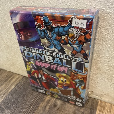 Super Skill Pinball Ramp it Up Board Game-Complete, NEW- Wizkids