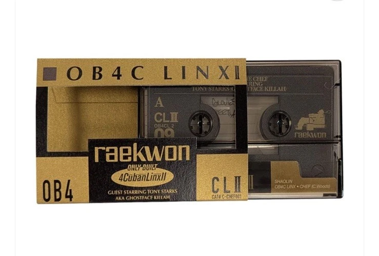 RAEKWON Only Built 4 Cuban Linx II Cassette Tape SEALED Wu-Tang Clan Ghostface 2 - Image 3 of 4