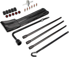 Spare Tire Tool Kit with Jack Handle Lug Wrench Compatible Ram 1500  Gladiator