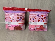 Lot of 2 BRAND NEW IN ORIGINAL PACKAGE Creatology Valentine's Day Foam Hearts