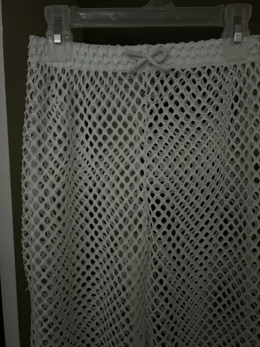 SHEIN Girls White Mesh Pants 11 Y - Picture 3 of 9