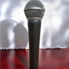 Shure SM58 Vintage Dynamic Microphone Rare Early Classic Font Tested Japan JP