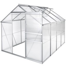 Alu Gewächshaus Gartenhaus Tomaten Treibhaus...