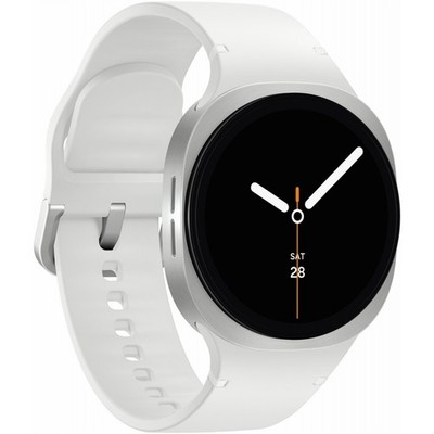 Samsung Galaxy Watch8 L320 40 mm Bluetooth Smartwatch silber AMOLED-Display NEU!