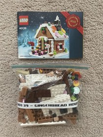 LEGO 40139 Gingerbread House 2015 Limited Edition - Complete Set w/ Manual