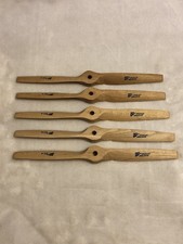 VTG Lot Of 5 Top Flite Pylon Racing Wooden RC Airplane Propellers 8 1/2 -9 NEW