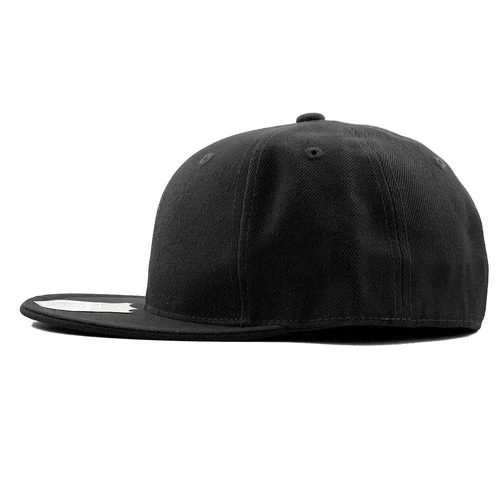 Premium Solid Fitted Baseball Cap Hat Blank Plain Flat Bill 9-Sizes Trucker 2026