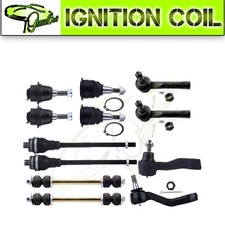 12pcs Front Suspension Kit Tie Rod End Ball Joint For 2001-2004 Gmc Sierra 2500
