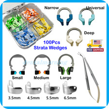 Dental Matrix Bands Sectional Matrice Clamp Ring Plier Wedges Palodent V3 System