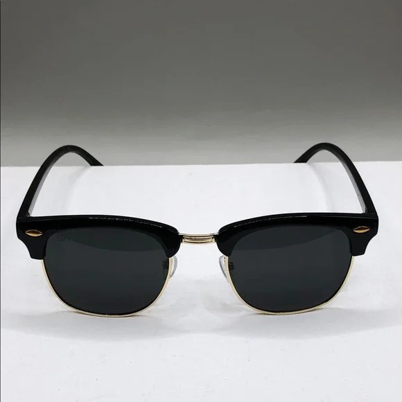Shady Rays oakmont cl-20 polarized sunglasses black gold UNISEX View 2
