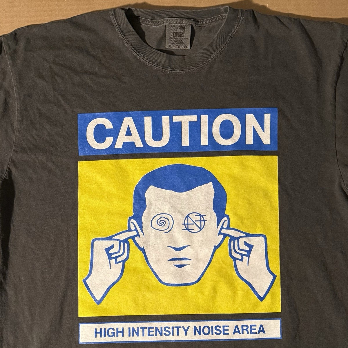 OFFICIAL Whirr / Nothing 2025 Caution Tour Dates T-Shirt Size XL